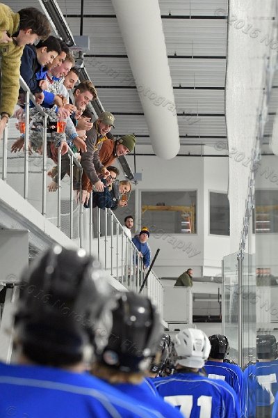 Wheaton College Men\'s Ice Hockey vs Middlesex Community College. - Photo By: KEITH NORDSTROM